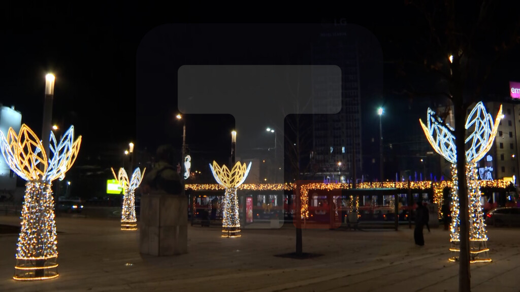 Centar Beograda u večernjim časovima