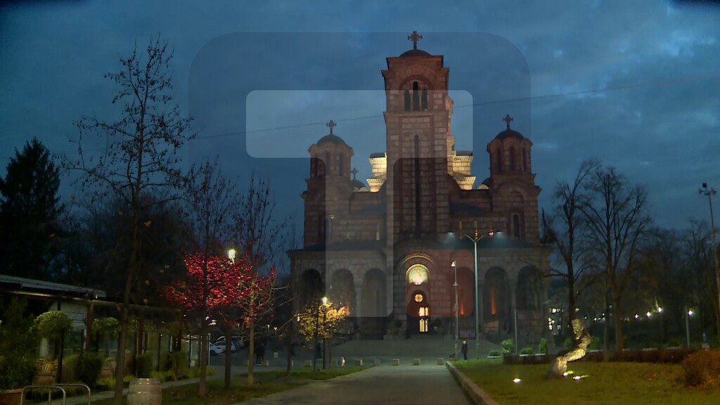 Obeležavanje Svetog Nikole u Crkvi Svetog Marka u Beogradu