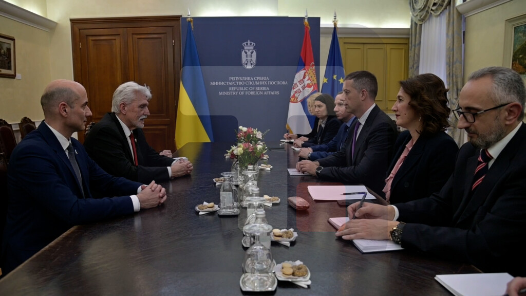 Đurić primio u oproštajnu posetu ambasadora Ukrajine