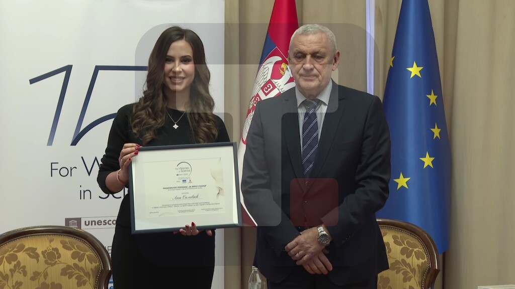 Balint uručio nagradu Za žene u nauci Milici Martinović, Jelici Milošević, Ani Savović