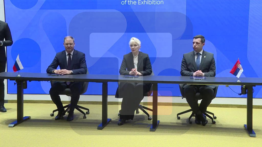 Lazarevićeva potpisala ugovor o učešću Rusije na specijalizovanoj izložbi Ekspo 2027