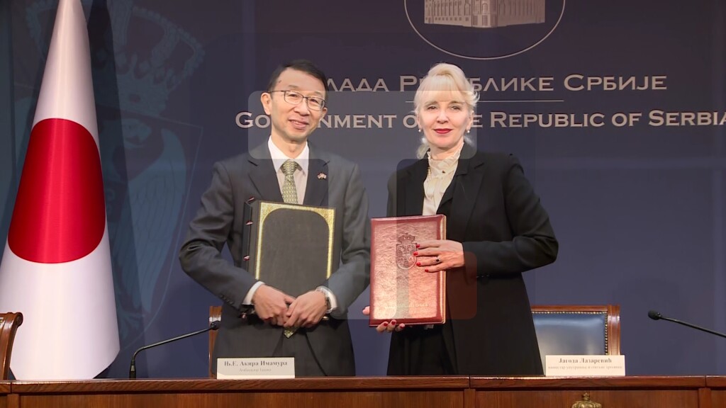Potpisan Sporazum između Srbije i Japana o uzajamnom podsticanju i zaštiti ulaganja