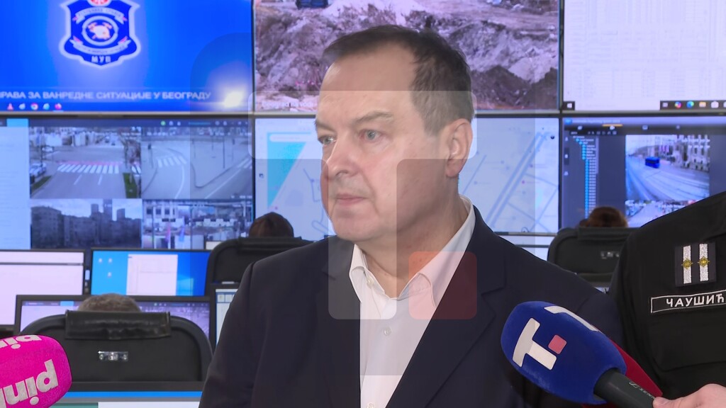 Dačić: Još nije identifikovan muškarac koji je napao ženu