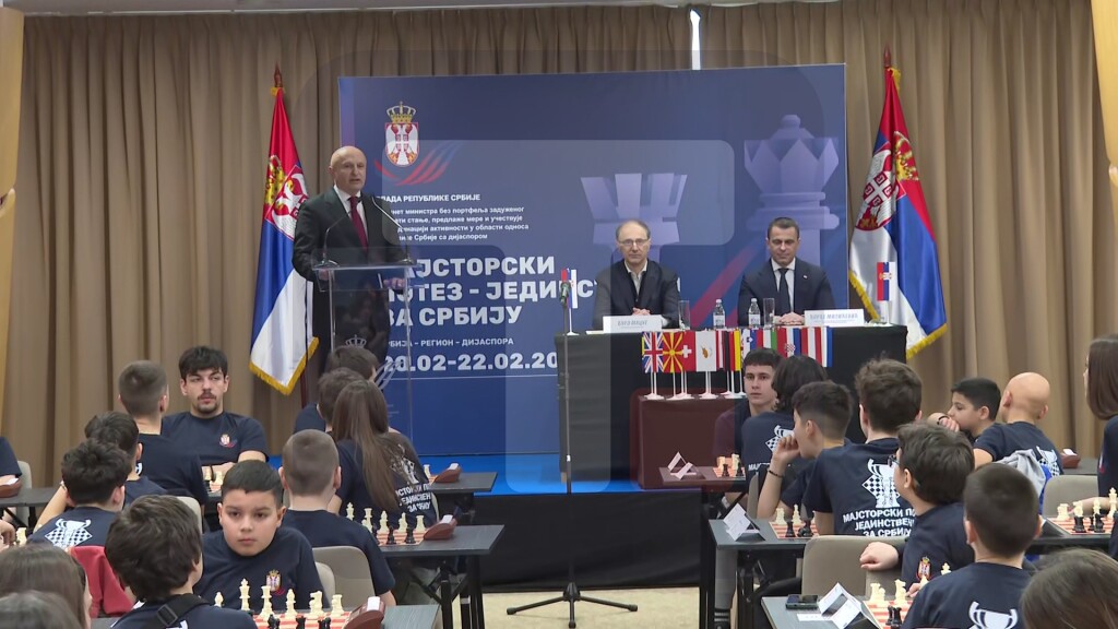 Macut otvorio Majstorski potez-Jedinstveni za Srbiju: Turnir poruka da smo isti narod