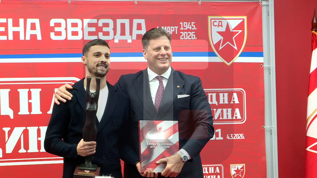 Rade Krunić i Aleksandra Stamenić najbolji sportisti SD Crvena zvezda za 2025. godinu