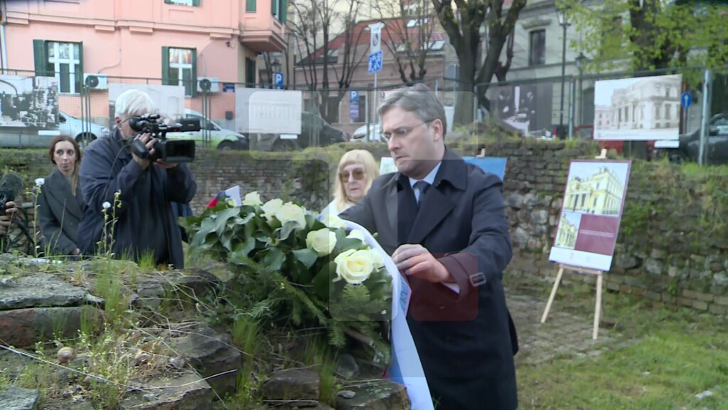 Selaković položio cveće na mestu stradanja NBS u bombardovanju 6. aprila 1941. godine
