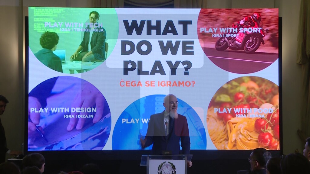 Festival “Play with IT” predstavljen u Rezidenciji ambasadora Italije