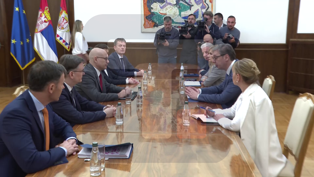 Konsultacije Vučića sa predstavnicima SNS-a