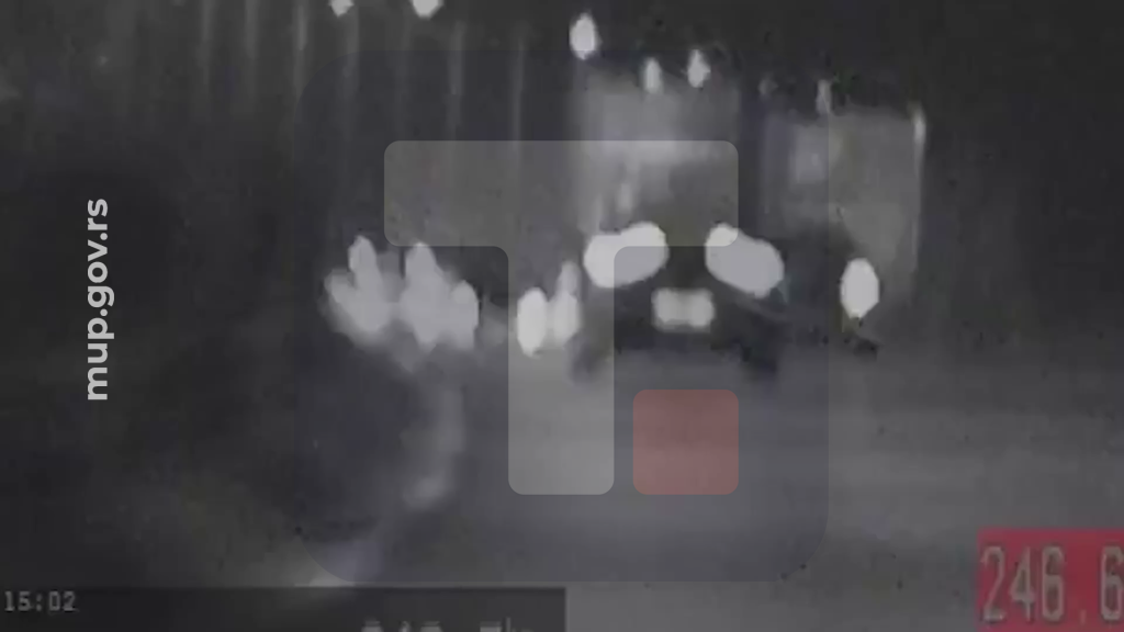 MUP presretačem zaustavili i iskljucili vozača na području Surčina