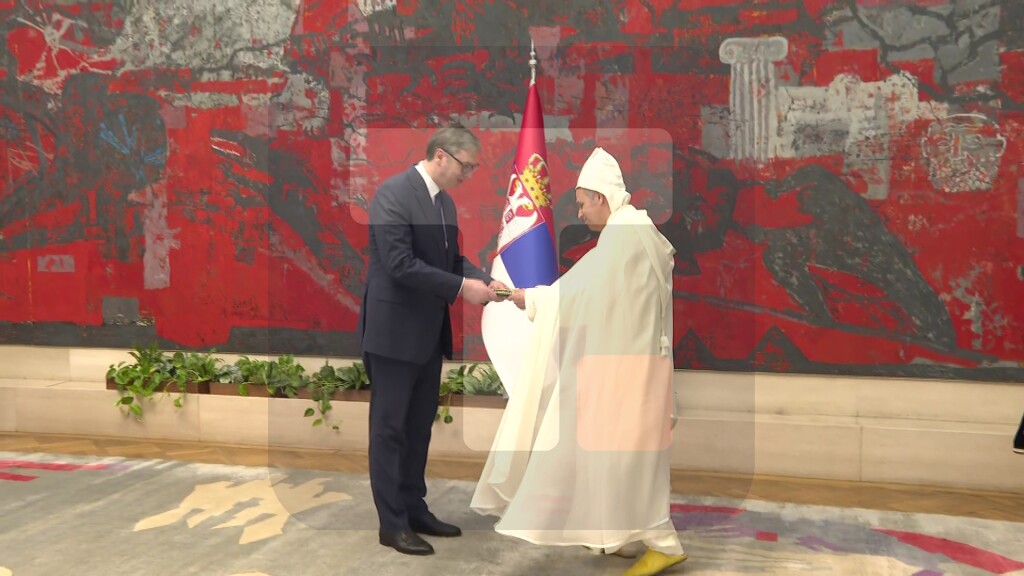 Predsednik Republike Srbije Aleksandar Vučić prima akreditivna pisma novih ambasadora