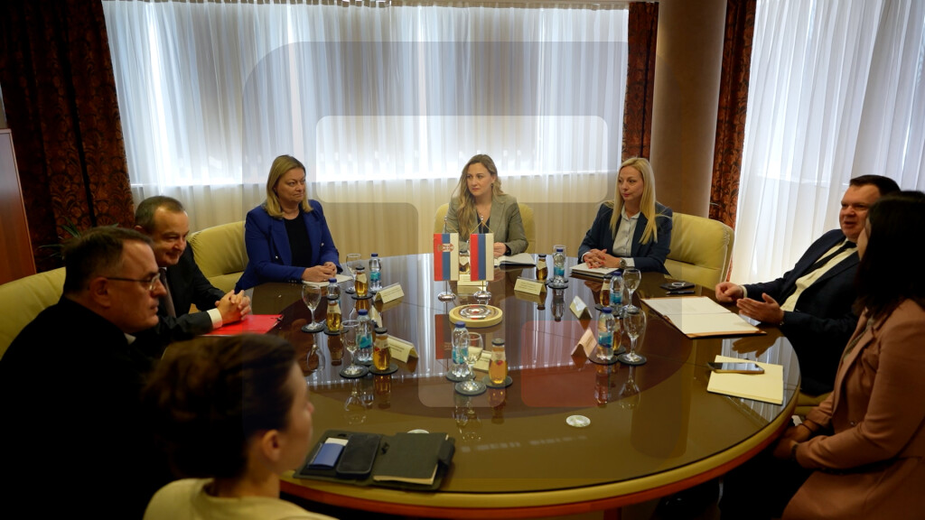 Sastanak Ivice Dačića sa ministrom unutrašnjih poslova Republike Srpske Željkom Budimirom