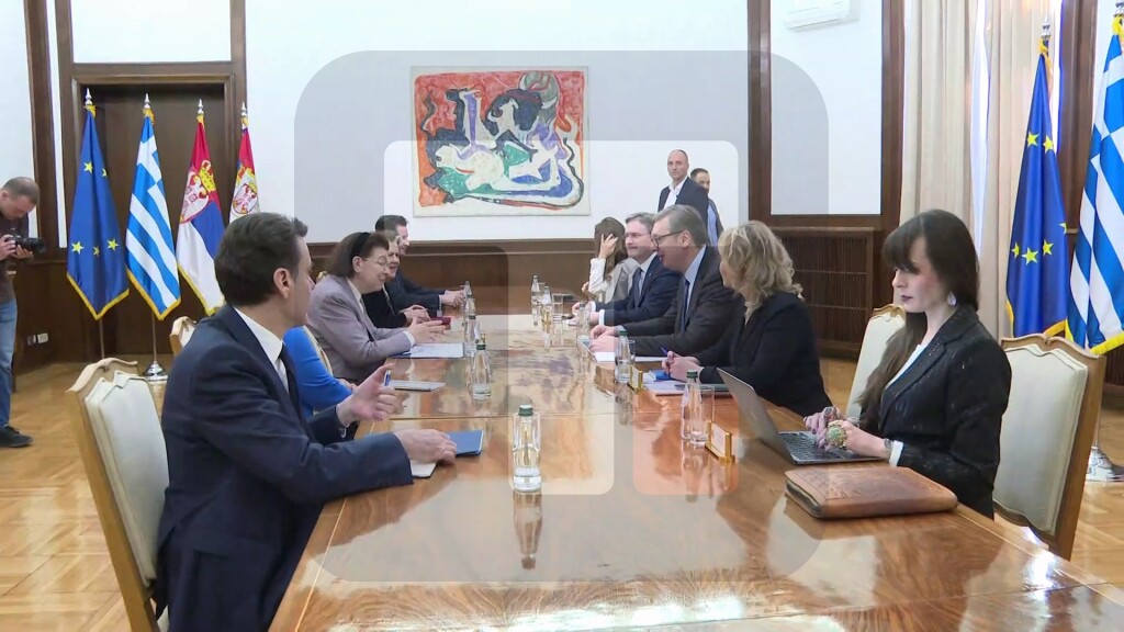Sastanak Vučića sa ministarkom kulture Republike Grčke Linom Mendoni