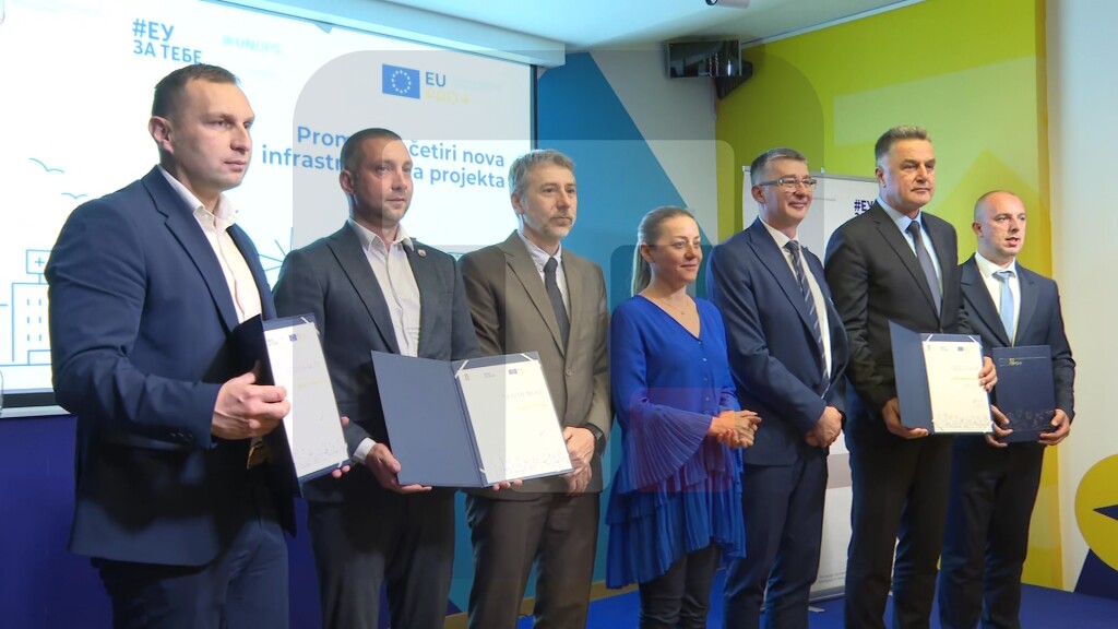 EU kroz EU PRO plus podržava četiri infrastrukturna projekta sa 810.000 evra