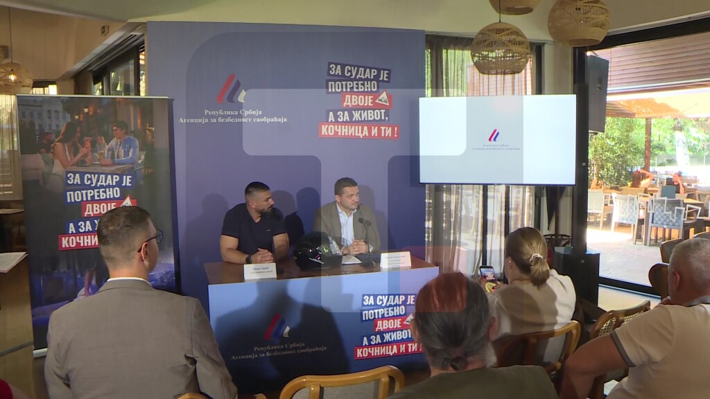 Predstavljanje kampanje „Za sudar je potrebno dvoje, a za život kočnica i ti“