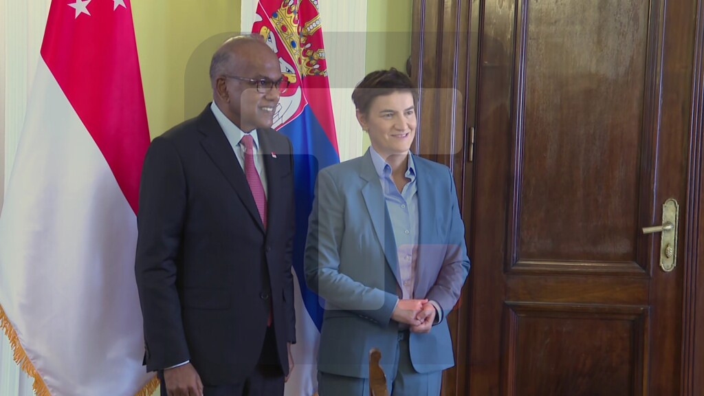 Sastanak Ane Brnabić sa ministrom unutrašnjih poslova Republike Singapur, Kasivisvanatanom Šanmugamom