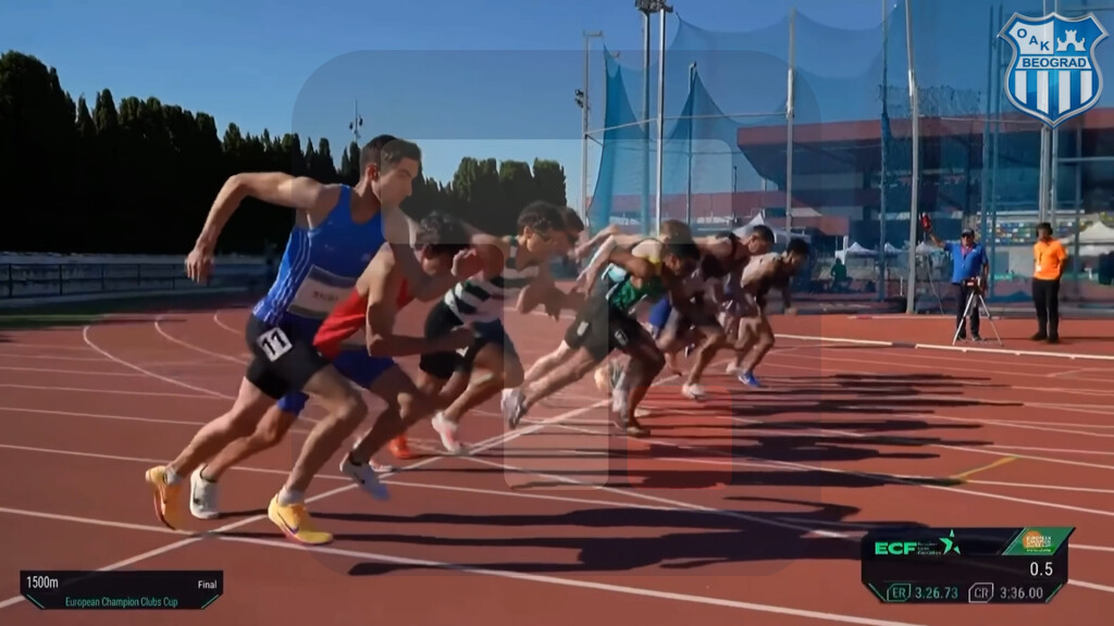 Atletičari OAK Beograd peti na Kupu evropskih šampiona; Momirović: Ponosni smo