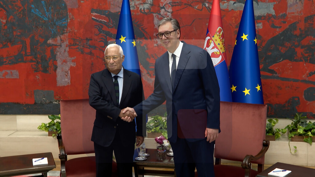 Sastanak Vučića i Košte u Palati Srbija