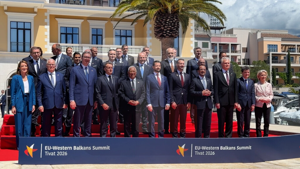 Zajednička fotografija učesnika Samita EU - Zapadni Balkan u Tivtu
