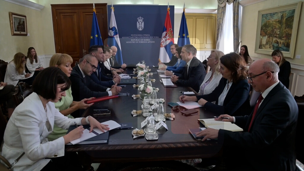 Đurić i Stevanović razgovarali o produbljivanju saradnje Srbije i Slovenije