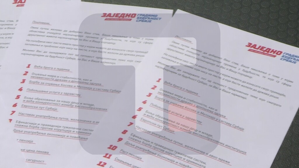 Na skupu u BG građani mogu da se izjasne za pet prioritetnih od 15 ponuđenih tema