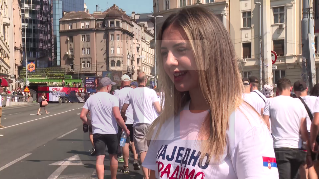 Stanković: Došli smo da pružimo podršku predsedniku Vučiću, uz ovakvu omladinu možemo sve