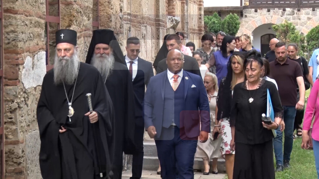 Patrijarh Porfirije i pastor Berns stigli u manastir Gračanica