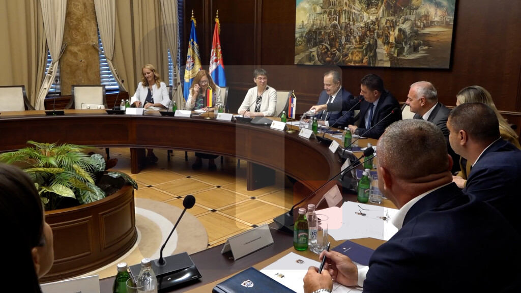 Dačić primio u oproštajnu posetu ambasadorku Nemačke Anke Konrad