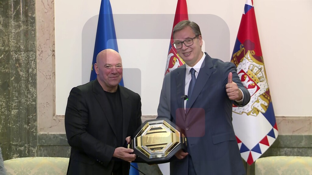 Vučić se sastao sa delegacijom UFC na čelu sa Dejnom Vajtom