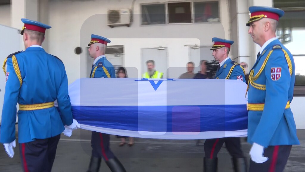 Zemni ostaci predaka Teodora Hercla ispraćeni sa Beogradskog aerodroma za Jerusalim