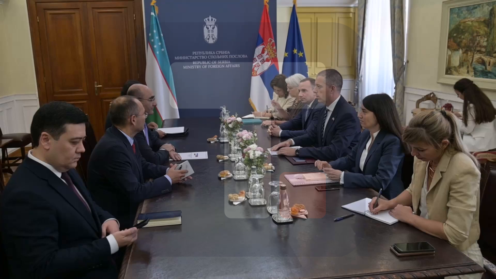 Đurić sa zamenikom ministra inostranih poslova Uzbekistana o odnosima i saradnji