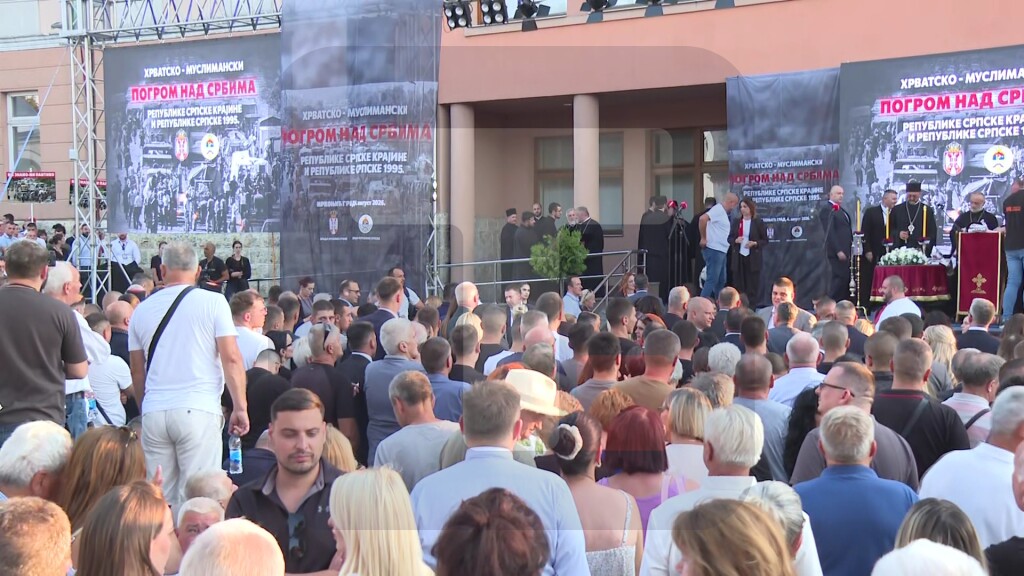 Centralno beležavanje Dana sećanja na stradale u Oluji u Mrkonjić Gradu