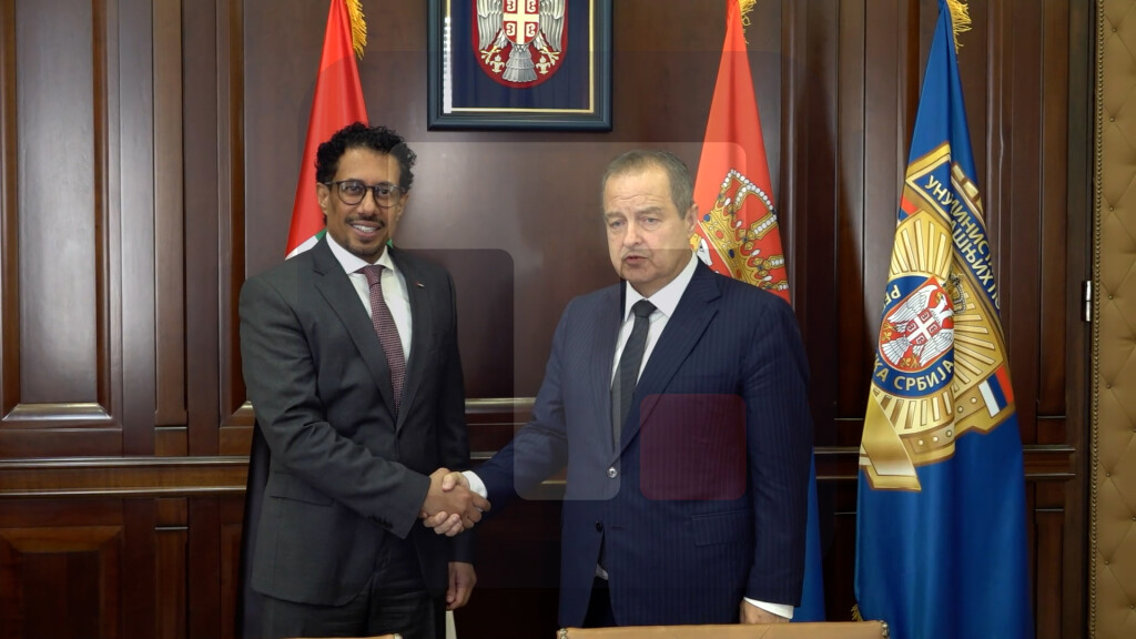 Dačić i ambasador UAE razmatrali unapređenje sporazuma o priznavanju vozačkih dozvola
