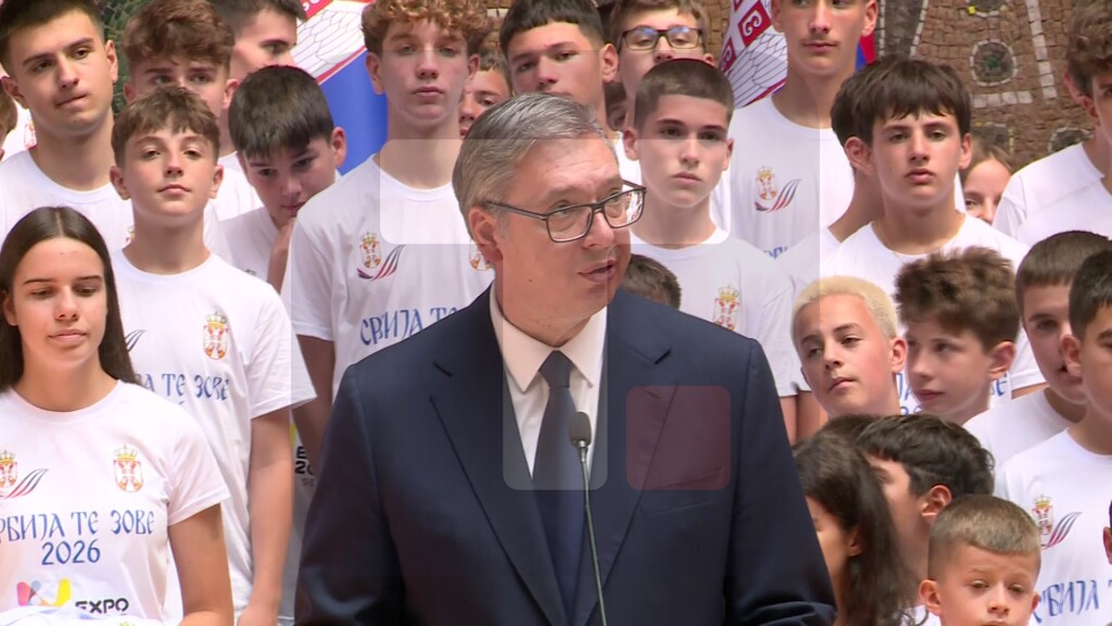 Vučić u Palati Srbija ugostio učesnike kampa "Srbija te zove 2026"