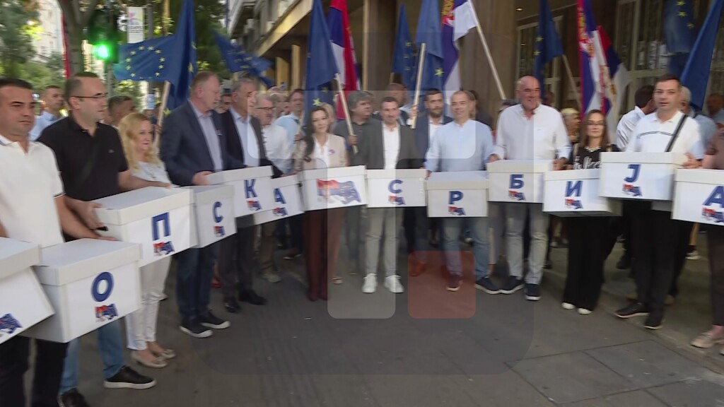 Koalicija "Evropska Srbija" predala potpise RIK-u