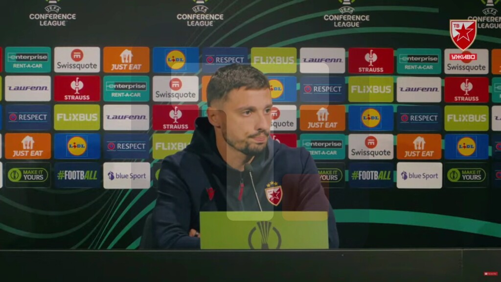 Krunić: Nadam se da ćemo se pokazati u najboljem svetlu protiv Lugana