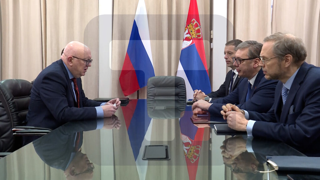 Sastanak Vučića sa stalnim predstavnikom Ruske Federacije pri UN Vasilijem Nebenzjom