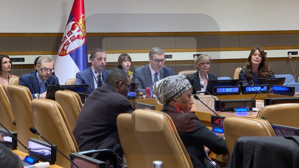 Vučić u sedištu UN sa predstavnicima država članica UN iz afričke grupe