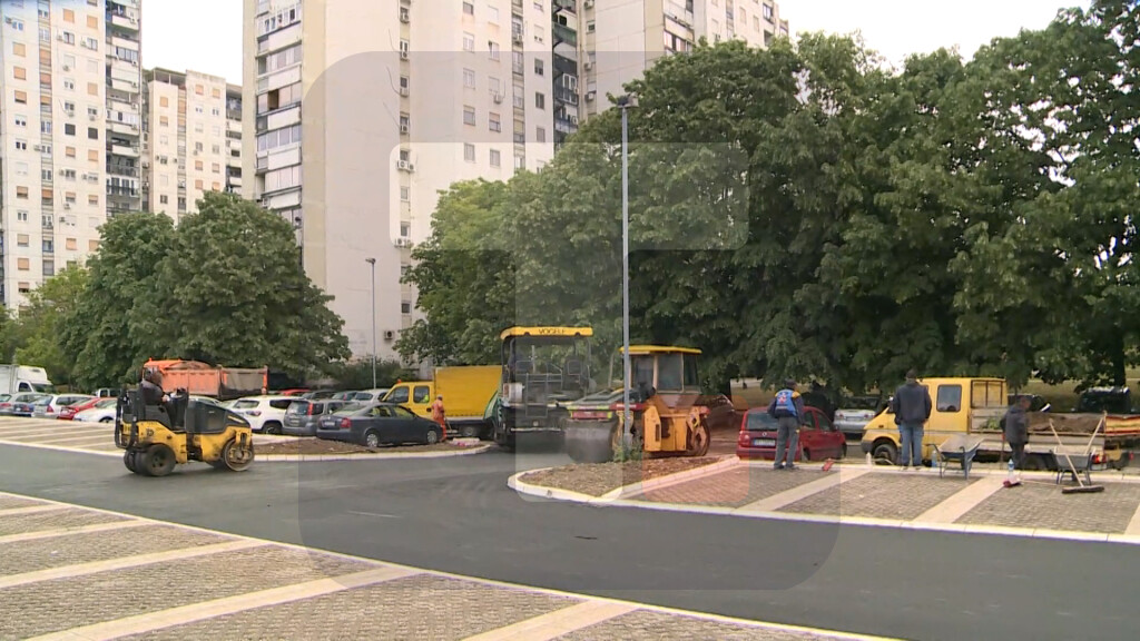 Nova parking mesta u Gandijevoj ulici na Novom Beogradu