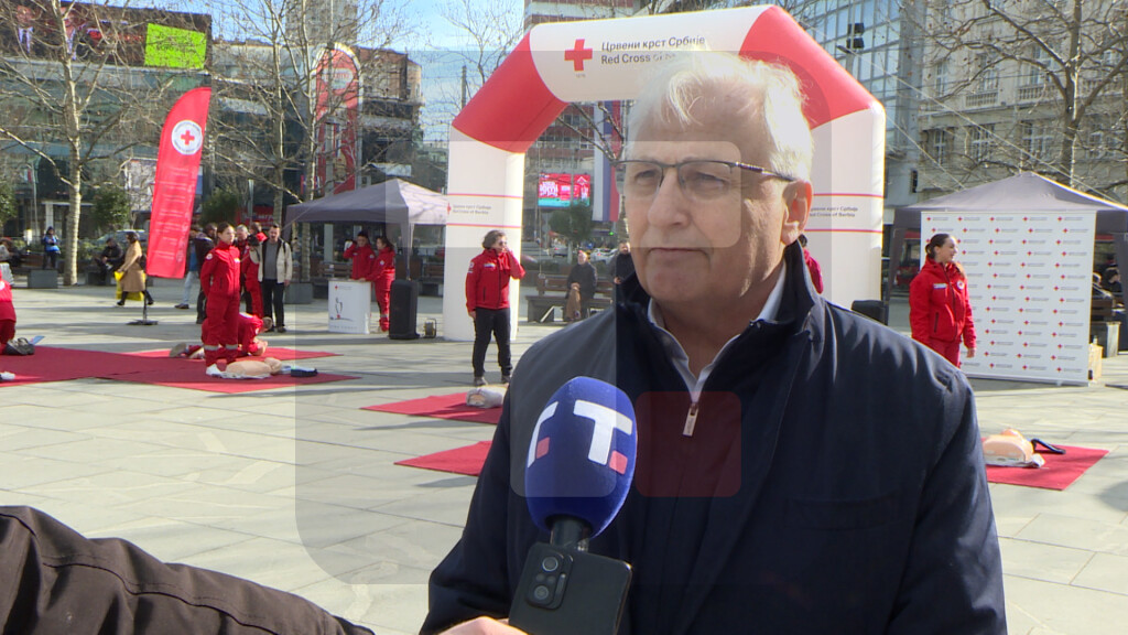 Radovanović: Cilj javnogje prezentacija veštine oživljavanja i upotrebe automatskog defribrilatora u slučajevima iznenadnog srčanog zastoja