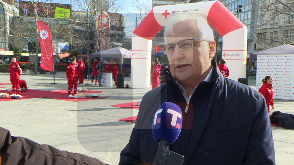 Radovanović: Godišnje u Srbiji obučimo preko 33.000 građana merama prve pomoći