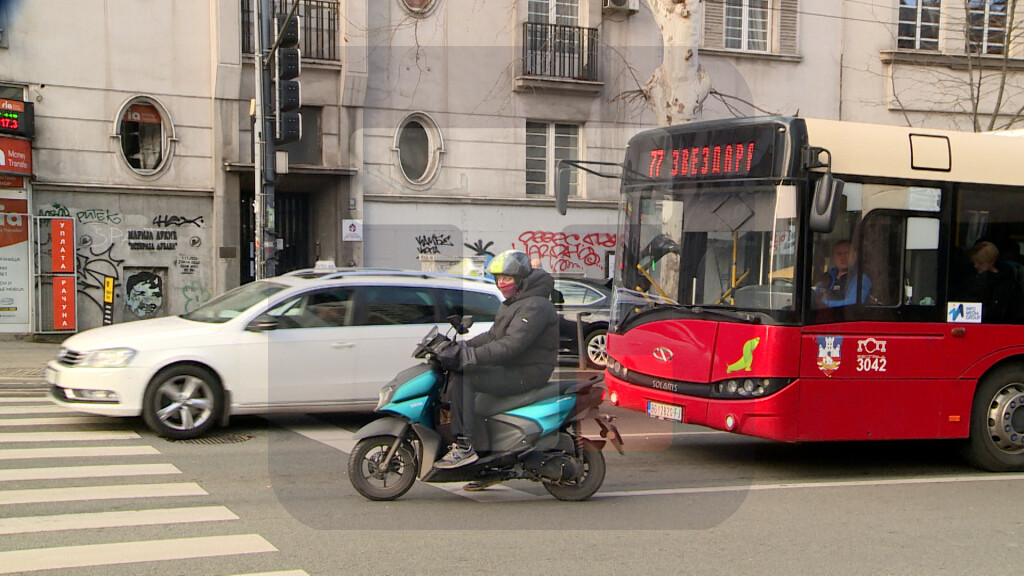 Saobraćaj u centru Beograda