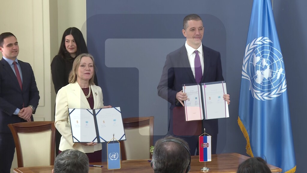 Đurić i Mort potpisali novi Okvir razvojnog partnerstva između Vlade Srbije i UN