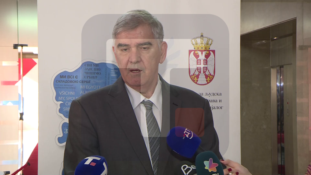 Beriša: Nacionalne manjine čine 12,3 odsto od ukupne populacije Republike Srbije i da je to više od  801.000 stanovnika