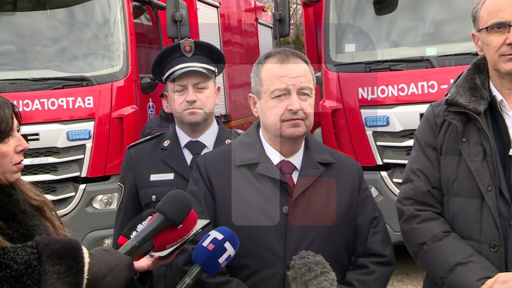 Dačić: Prethodna godina bila veoma izazovna. bilo je mnogo intervencija SVS