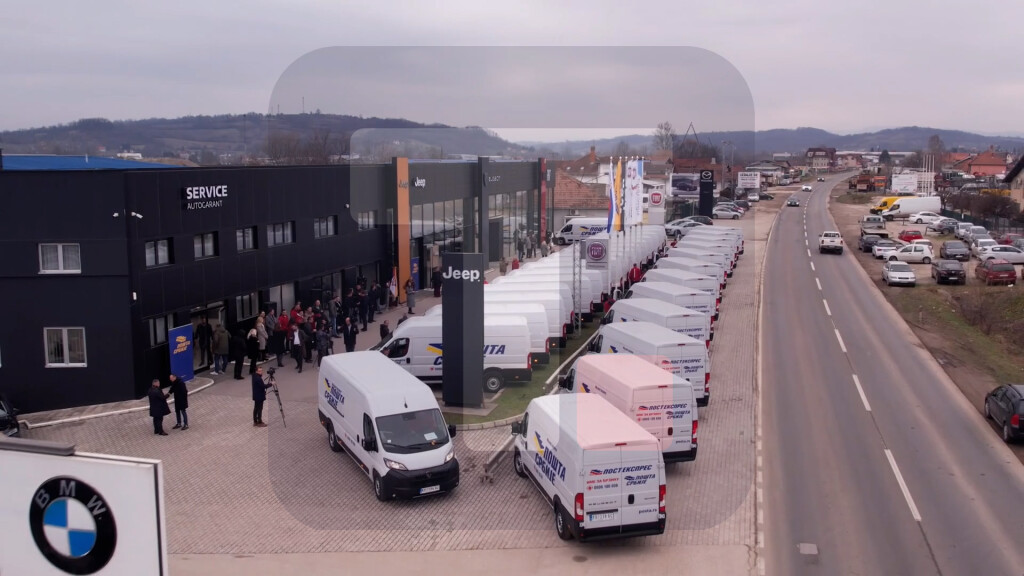 U Preljini predstavljena nova vozila za Poštu Srbije