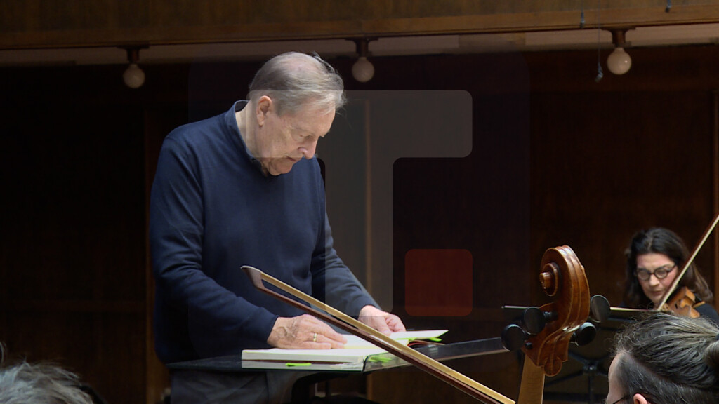 Britanski dirigent Hauard Grifits održao je probu sa Beogradskom filharmonijom u Kolarčevoj zadužbini