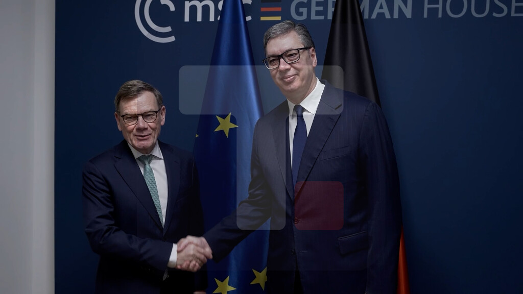 Vučić se u Minhenu sastao sa ministrom spoljnih poslova Nemačke Vadefulom