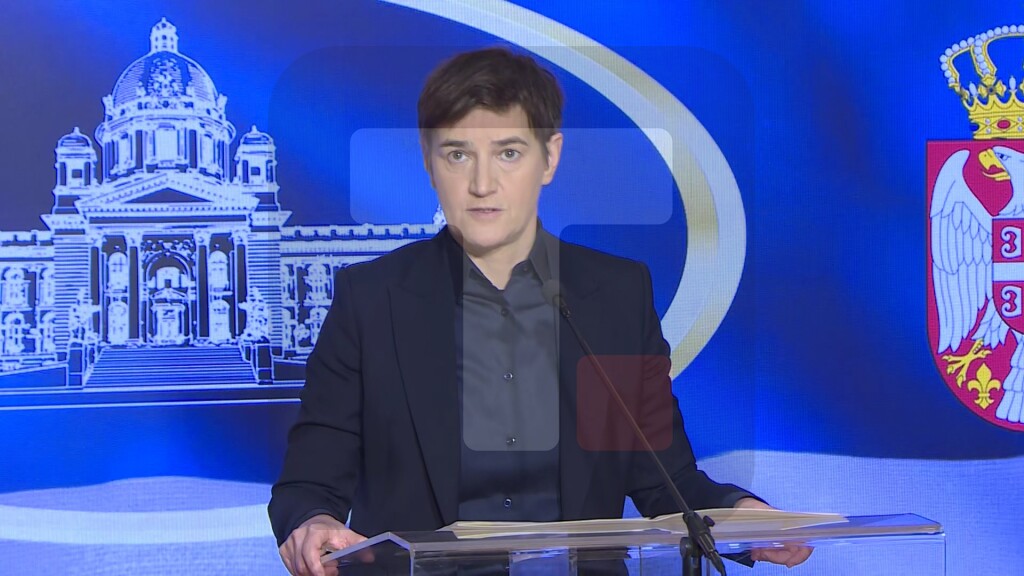 Brnabić: Sinoć u Novom Sadu pređene crvene linije, napadnuti stubovi srpske države