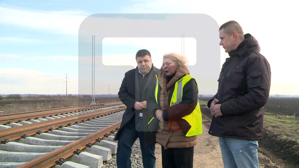 Sofronijević obišla radove na železničkoj pruzi Zemun Polje - Aerodrom "Nikola Tesla" - Nacionalni stadion