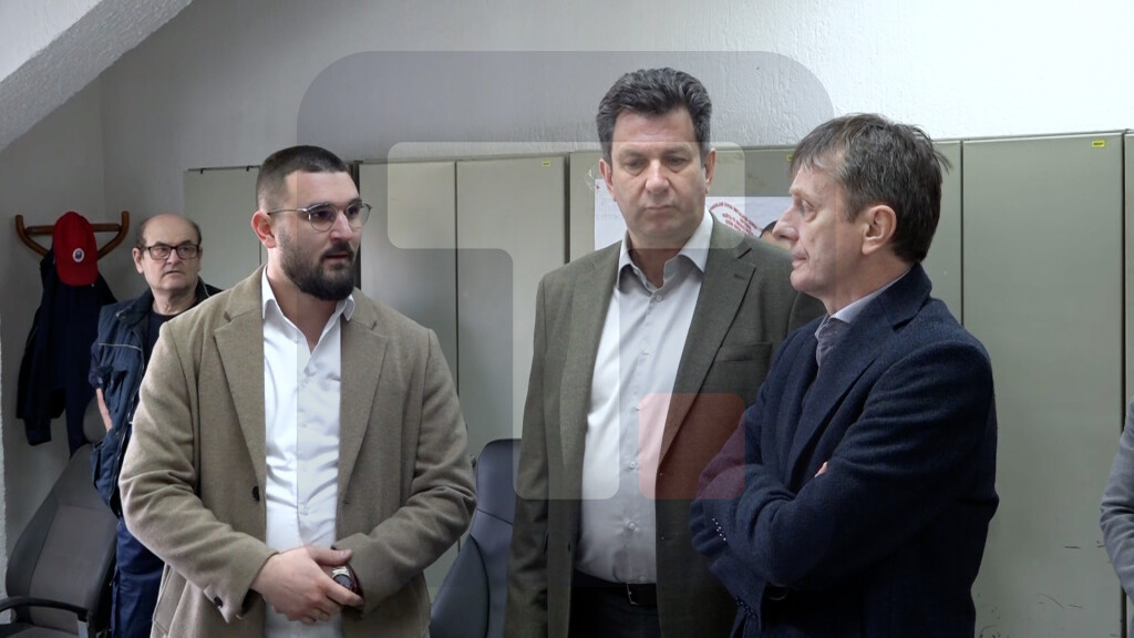 Glišić obišao početak radova na rekonstrukciji vodovodne mreže u Šapcu